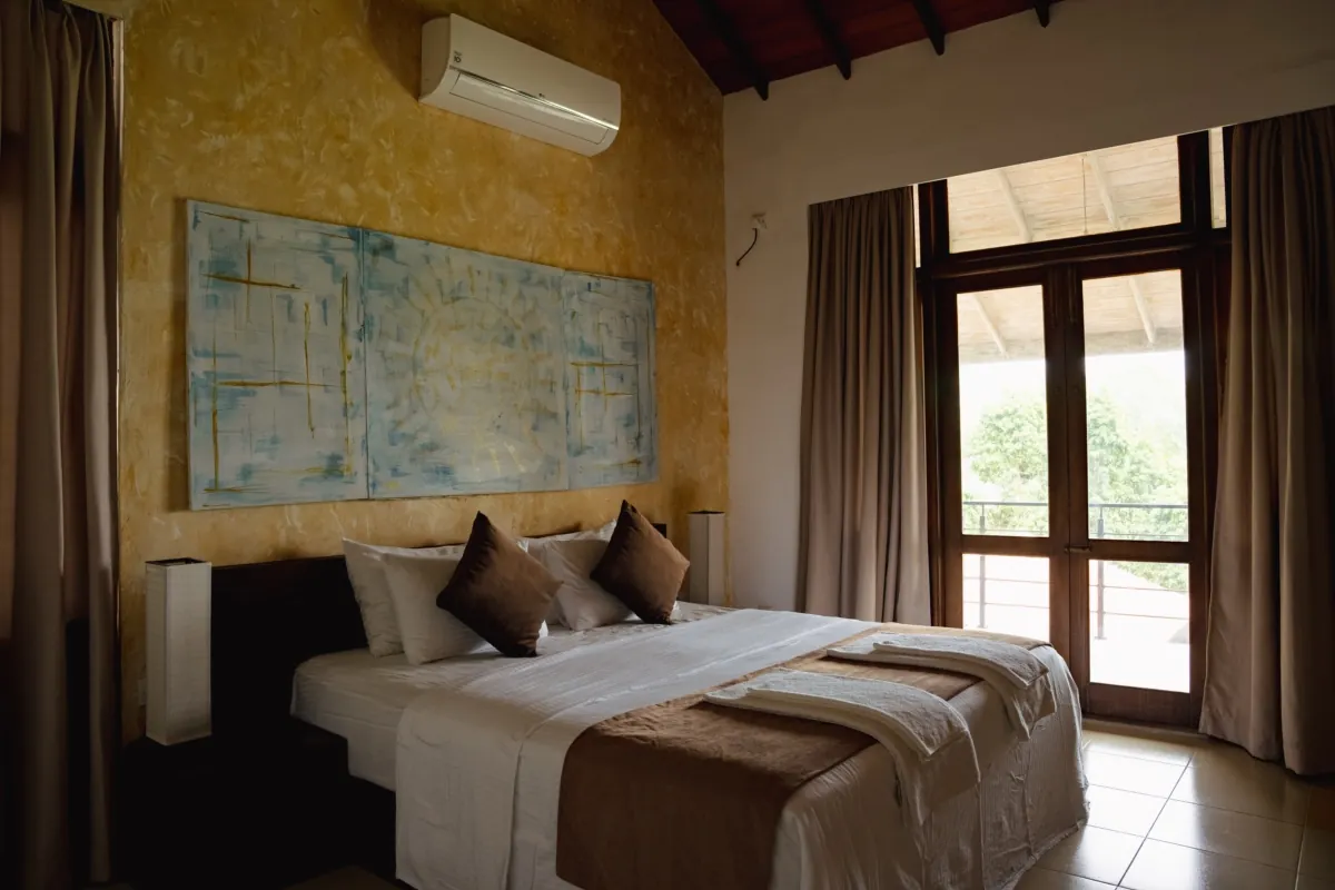 Deluxe room at Aayu Lagoon